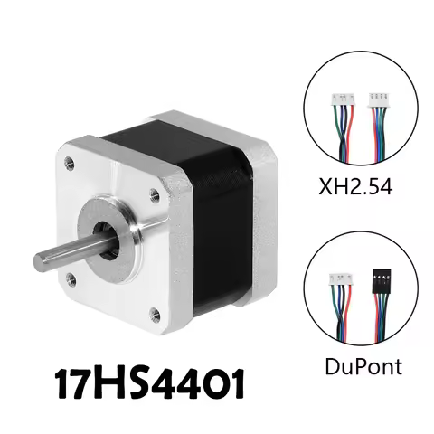 1/3/5pcs Nema17 Stepper Motor 17HS4401 17HS4401S 1.5A 42N.cm 42BYGH 4-lead For 3D Printer CNC Roter 