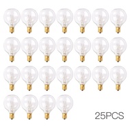 E12C7C9G40 Bulb Screw String Light Accessories E12 Incandescent Bulb Outdoor String Light DPDO