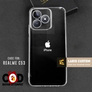 HP NEWEST REALME C53 Case [ APPL ] Casing Aesthetic Kesinghp Anime Character Casinghp Cute Motif Sof