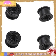 4PCS Gearbox Gear Shift Lever Wearable Cable Plastic Gasket Black 4S6P7412AA for Ford Fiesta Focus