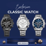 [FREE ENGRAVE]Hugo Boss Ikon Chronograph 1512961/62/63 44mm Men Watch Collection