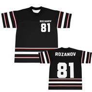 [Free Custom]  Shane Hollander 24 Meteors Tee TV Heated Rivalry Graphic 3D Jersey Short Sleeve 3D Ma