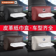 Car Tissue Box Armrest Box Drawing Paper Bag Car Seat Back-Mounted Sun Visor Tissue Bag Storage pB1u