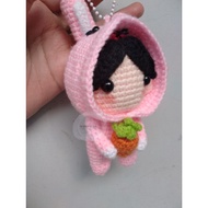 Cooky Keychain bt21/ cooky/ keychain / Souvenirs amigurumi/ crochet/ knitted/
