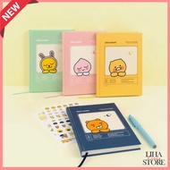 Kakao Friends 2024 Hardened Diary Planner Planner Monthly Planner Little Friends Little Friends Plan