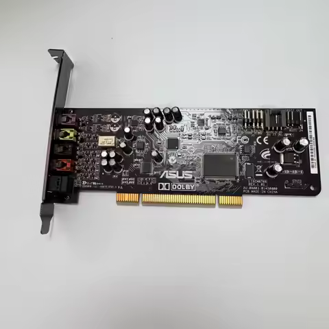 Used Xonar DG 5.1 channel PCI interface independent sound card audio and video gaming desktop sound