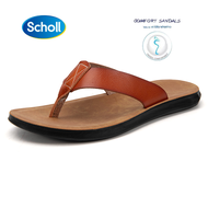 Scholl Men's Slippers Brazillian2 3u-1958 รองเท้าคีบ ชาย หญิง Plus Size：EU38-EU47