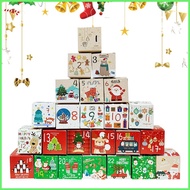 Advent Calendar Boxes Empty Christmas Countdown Calender Box 24x Empty Christmas Countdown Box Decor