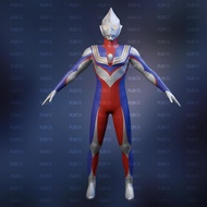 ultraman toy lego ultraman Diga Ultraman 3D Model blender with Skeleton glb File FBX File Not Actual