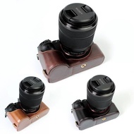 Suitable (Yu) Sony A7II A7R II Camera Bag Leather Case Half Cover Protective Case Base