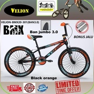 Sepeda Bmx 20" Velion Ban 20 X 3.0 Dan 2.40 Untuk Anak 9 Tahun Sampai