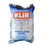 Thinwall KLIR Clear Square Oval Rectangle Oval/ 450ml Plastic Food Container