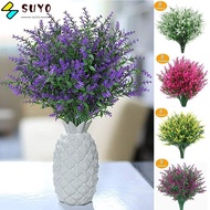 SUYO 1Pc Artificial Lavender No Fade Photography Props Household Products Shrubs Plants