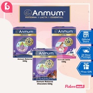 Anmum Materna & Lacta Plain Chocolate 650g Susu Ibu Mengandung Milk For Pregnant Women Lactation | F