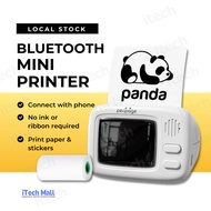 PERIPAGE A2 Inkless Bluetooth Mini Printer Sticker Label Maker Wireless Portable Thermal Photo Print