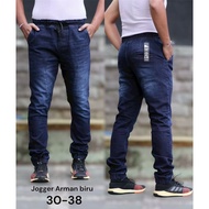 Men's Skinny Biker Motorcycle Ripped Rips Jeans Jogger Black Denim Stretch Men's Bdg