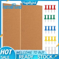 Cork Board Bulletin Board, Small Rectangular Pin Board for Wall, Self-Adhesive Cork Board for Office