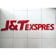J&T Express Acrylic and Sponge Logo J&T Express Acrylic Expedition Logo