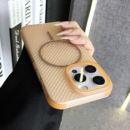 r iPhone 17 16 15 14 13 12 Pro max 16 15 14 plus 17 Air case with magnetic shockproof heat dissipati
