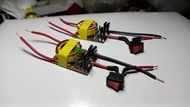 Kit Joule Thief Modif Pushpull dobel transistor - Dilengkapi Saklar - Batre 3.7v - 4.5volt