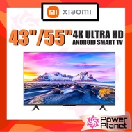 {2 years general warranty} Xiaomi 43" 55'' Mi TV P1 L55M6-6ARG 4K UHD Android Smart TV L55M66ARG / L43M66ARG