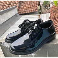 PREMIUM MATERIAL/ tni polri pdh shoes, security guard service shoes