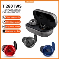JBL T280 Bluetooth wireless earphone for running music earphone waterproof earphone