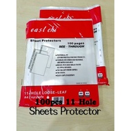 Chanyi A4 11 Hole Sheet Protector 100's