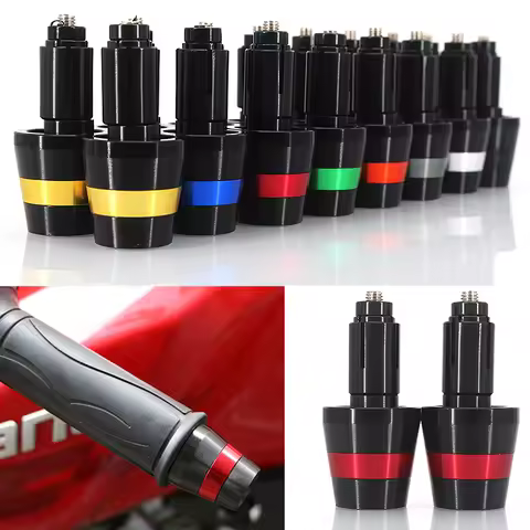 Motorcycle Handlebar Ends Bar End Weights For Kawasaki Ninja 500R EX500 W650 W800 Cafe/Street BN125