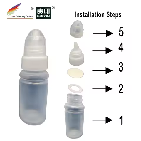 CS-BC70 Squeezable Empty Bottles for Canon GI-490 GI-790 GI-890 for Canon Pixma G1000 G1100 G1400 G2