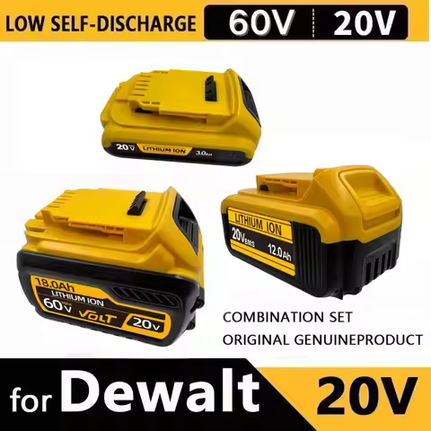 for DeWalt 18v 20Volt Max Lithium Ion Batteries 6.0AH/9.0AH DCB203 Li ion Battery ReplacementDCB206