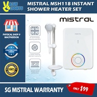 Mistral Instant Water Heater Shower Heater Set MSH118 Mimica Series