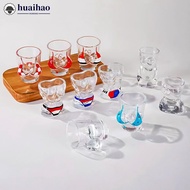 HUAIHAO Creative Body Shape Glass Cup Whiskey Glasses Wine Shot Glass Cup Sexy Lady Men Body Shape C