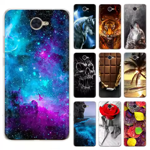 Case for Huawei Y7 2017 Case Silicone TPU Back Cover Phone Cases For Huawei Y7 TRT-LX1 TRT-LX2 TRT-L