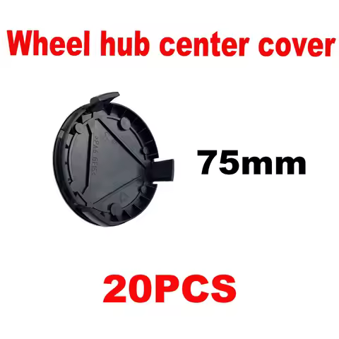 20pcs 3Pin 75mm For W117 W212 W213 GLA GLC A B C E Class Car Wheel Hub Center Caps Cover Badge Emble