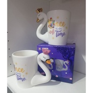 ENCHANTED KINGDOM-SWAN PRINCESS MUG-PINK (HLX106A) & ENCHANTED KINGDOM-SWAN PRINCESS MUG-GOLD (HLX10