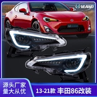 Modified Headlight Suitable for 2012 Until Present Toyota 86 Subaru BRZ Streamer Car led Headlight A
