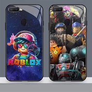 N-41 Roblox HD Glass Casing for OPPO F5 F7 A12 A5S A12E A3S A7 F9 A12S A11K Pro Case