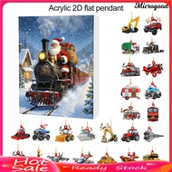 [MIC]☃2025 Transportation Advent Calendar 24 Days Christmas Countdown with Collectible Train Plane P