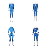 The Fantastic Four First Steps Cosplay Role Playing Male Female Jumpsuit Anime Stage Costume