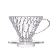 HARIO V60 Transparent Resin Filter Bowl VD-01T/VD-02T