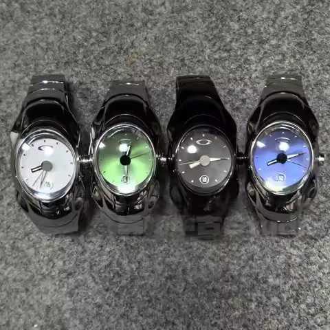 Non-Oakley wind second generation time bomb transparent tourbillon watch style retro waterproof Euro