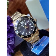 TechnoMarine Watch Sea Manta Collection Gold/Black Dial, 38mm, TM-220109