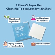 [Shop Malaysia] Ultra Concentrated Papergent | Eco-friendly Laundry Detergent Sheets (40Sheets|80 Lo