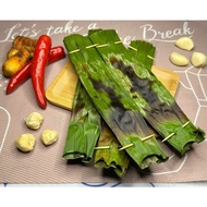 Mini Banana Fish Otak (Frozen) - Small Halal Otah with Leaf 小片香蕉叶鱼肉乌达 (冰冻）