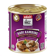 🔥HOT ITEM🔥 Kari Kambing ADABI 280g🔥 Adabi Kari Kambing Dengan Ubi Kentang (ready stock) Ready To Eat