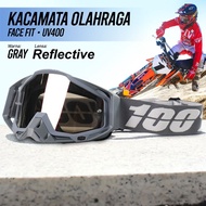 [Good] TaffSPORT Motorcycle Helmet Goggles UV400 Protection Windproof - UV400