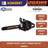 OGAWA HEAVY-DUTY CHAIN SAW 24" VX8224