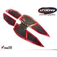 แผ่นพื้นพักเท้าหน้าxmax300 moritech