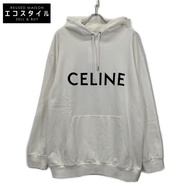 Celine 白色連帽衫，S 碼，2Y668670Q